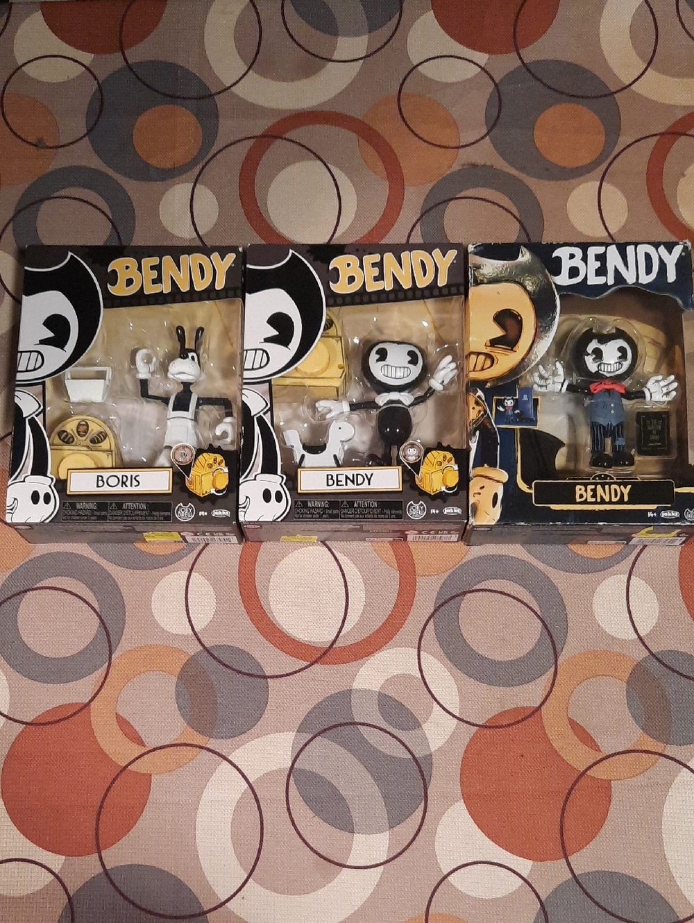 Bendy Vinyl Figure Bundle - Bendy & Boris - New In Box Collectibles